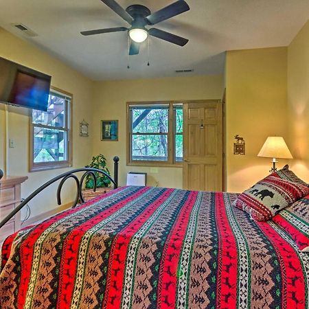 Spacious Maggie Valley Cabin With Hot Tub And Mtn View Esterno foto